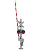 HO Grade Crossing Signal w/20-ft Gate (LED Lighted)